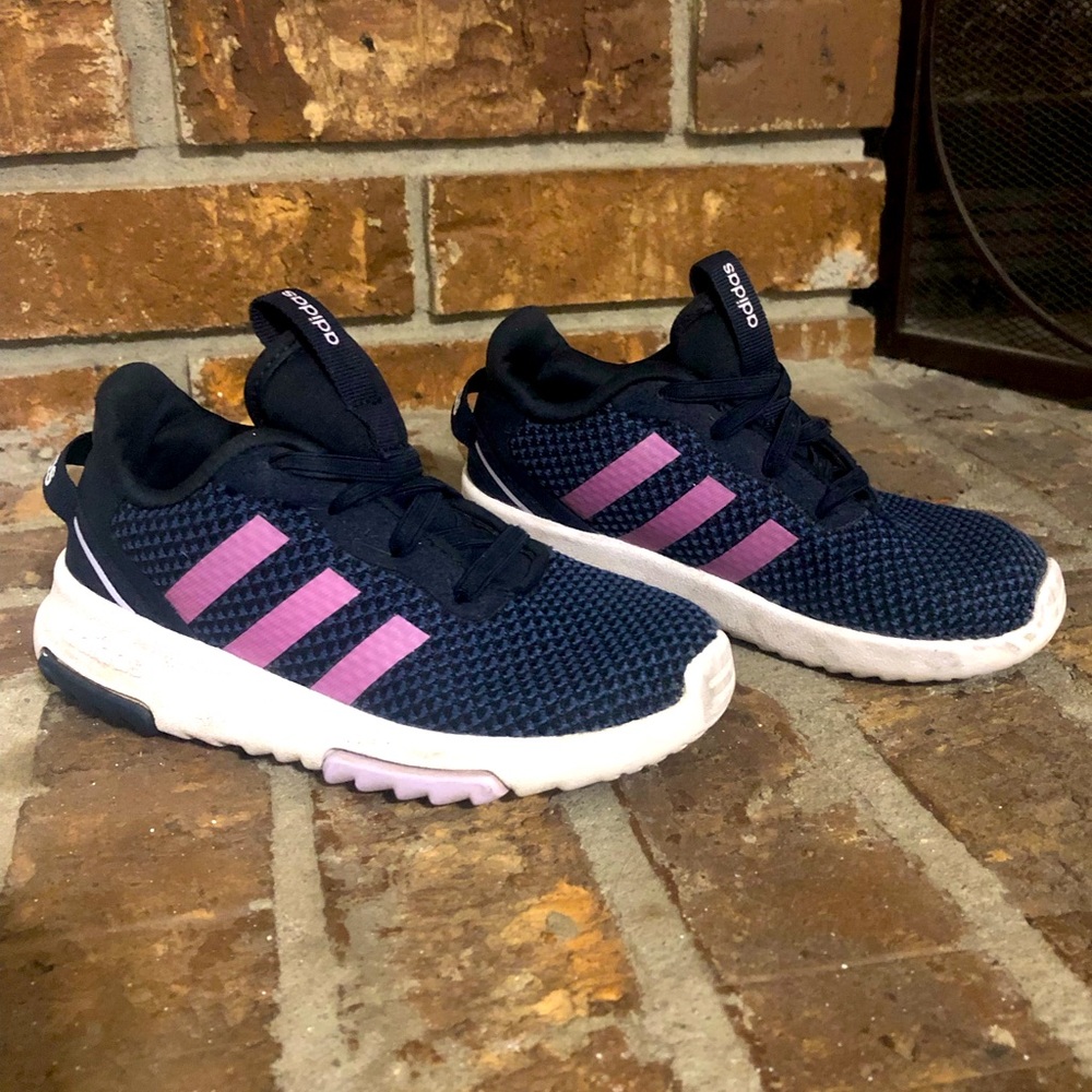 Navy Toddler Adidas Racer Sneakers